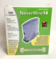 Sealed PhonexBroadband NeverWire 14 Model No. QX-201 Home Network Port