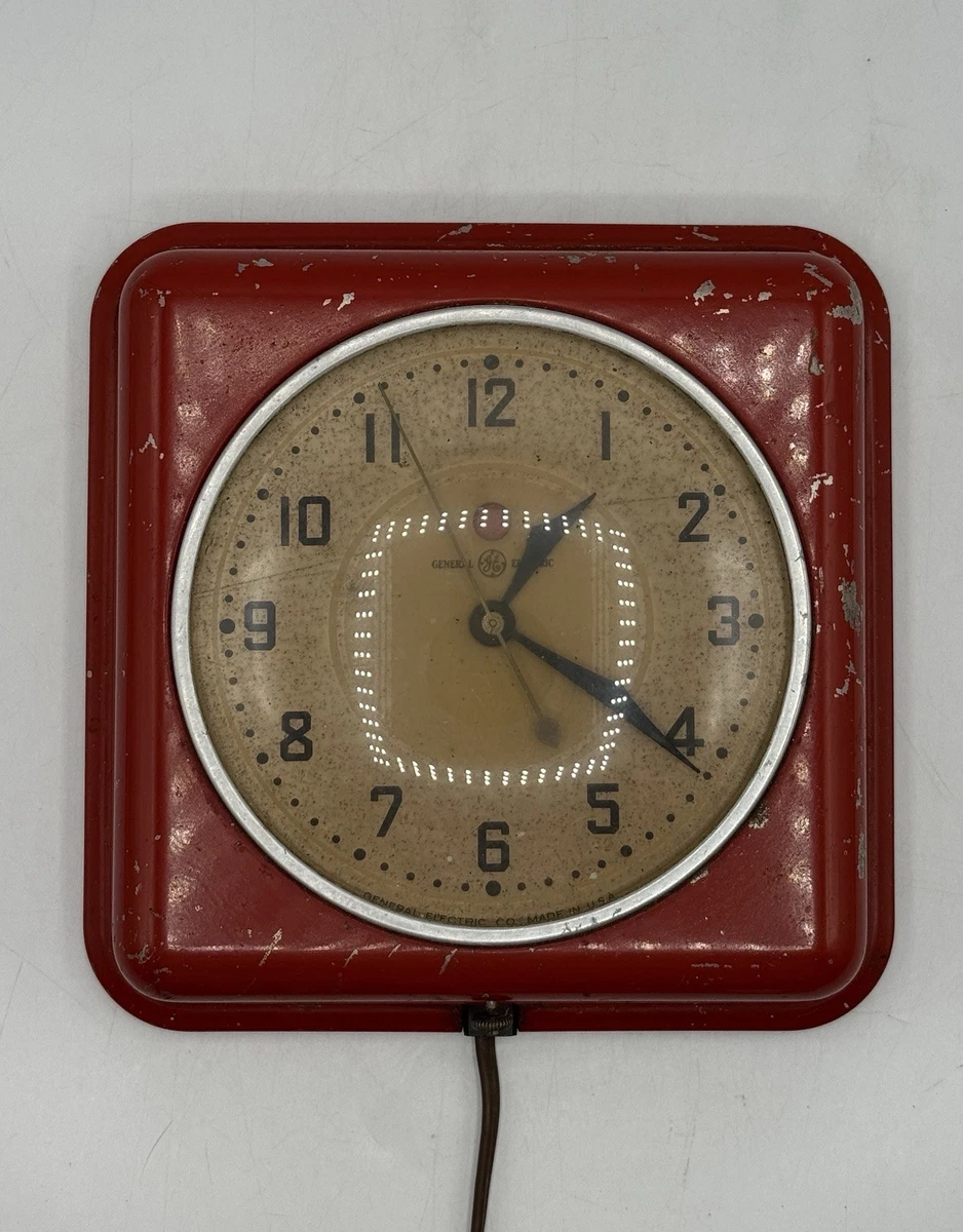 GE Collectible Wall Clocks 1920-1949 Time Period Manufactured for