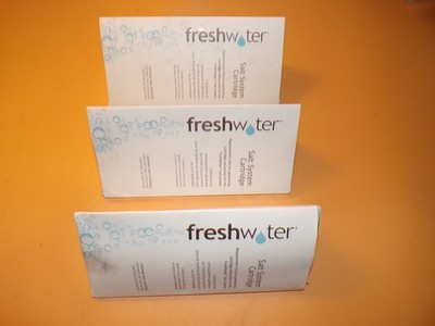 Genuine FreshWater Salt System Cartridges (3 Pack) 12 Month Supply #80004