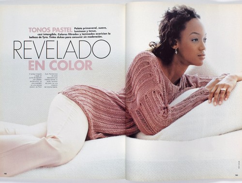 ELLE Spain Magazine No.91 April 1994 - VERONICA BLUME, TYRA BANKS - Bild 6 von 10