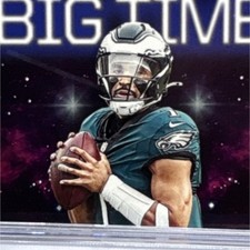 2025 Panini Rookies & Stars Jalen Hurts Eagles Big Time Memorabilia #BT-JHS