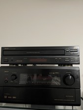 denon dcm-60 5 cd player w/original remote .