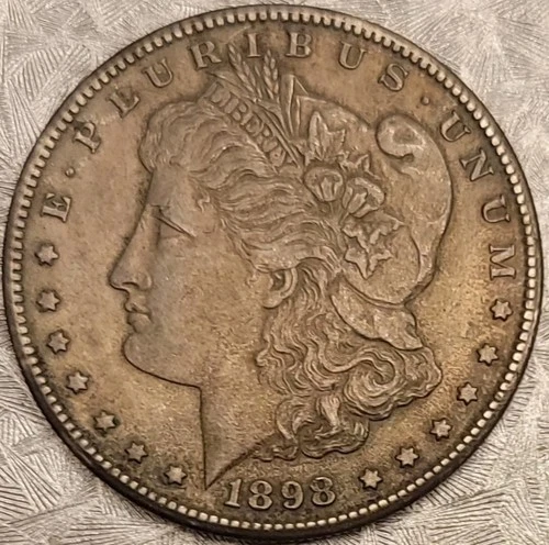 1898-S Morgan Silver Dollar - Looks AU/UNC - TONED BETTER DATE!