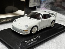 MINICHAMPS Porsche 911 RS White 1/43 Scale Model Limited Edition 1 of 6576
