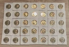 Lot (35) of BU 40% Silver Kennedy Half Dollars 1965-1970