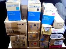 Toner Cartridge, Drams and Presser Rollers. Various Brand and Models. You Pick.