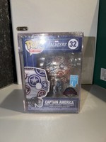 Funko Pop Marvel Captain America Avengers Art Series Special Edition #32