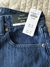 Abercrombie  Fitch Curve Love Women's Jeans The Loose High Rise, Size 29 8 Long