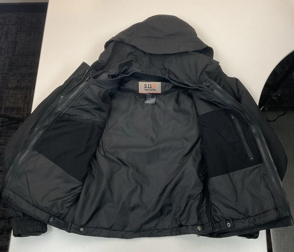 48027 5.11 Tactical Mens Valiant Softshell Jacket Small Regular Black - Image 2 of 4