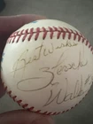Herschel Walker signed Baseball - Best Wishes  - PSA Authentic Heisman winner