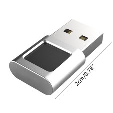 Laptop Friendly USB Fingerprint Reader Compatible with Latest OS Versions
