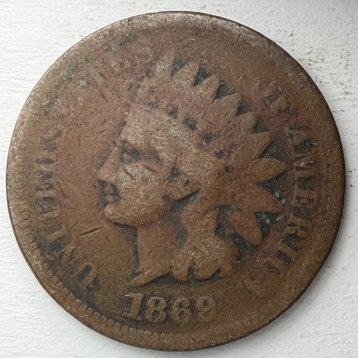 Business 1869 Year Indian Head Small Cents (1859-1909) for sale | eBay