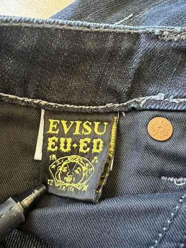 NUEVO CON ETIQUETAS JEANS EVISU GEISHA MUJER 24, 25,26 - Imagen 3 de 7