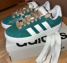 New Adidas Grand Court Alpha Sneakers Tennis Shoes Women s Sz 7 Collegiate Green