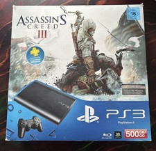 Sony Playstation 3 Assassin’s Creed III Bundle 500GB Charcoal Black  (PAL)