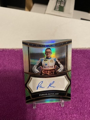 2025 Select NASCAR Racing Signatures #S-PRZ Parker Retzlaff Silver Prizm Auto