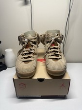 Jordan Air Jordan 6 Retro x Travis Scott British Khaki Suede Limited Edition