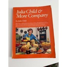 Julia Child & More Company Vintage 1979 Cookbook Softcover French Cooking Recipe
