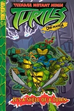 TMNT It's a Shell of a Town Cine-Manga GN (2004) VF (8.0) FREE Ship OVER $50