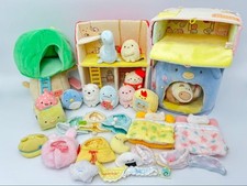 Sumikko Gurashi plushies & houses, bulk sale, large set, house, dress-up