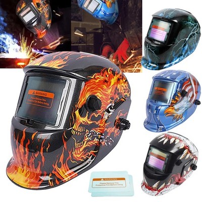 Solar Welder Helmet True Color Auto-Darkening Welding Helmet ARC TIG MIG Weld