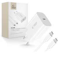 Usb-C-WandladegeräT Mit Usb-C-Pd-Kabel (20 W) - Weiß
