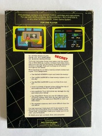 Intellivision INTV Hover Force CIB w/ Box Manual & Cartridge; Rare in this shape