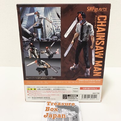 Bandai S.H.Figuarts Chainsaw Man Action Toy Figure Denji 5.9in