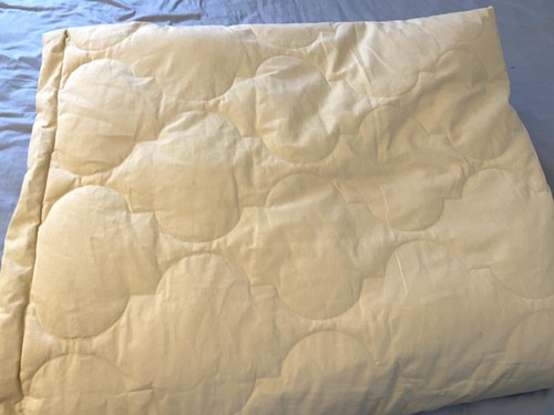Frontgate Full/Queen Coverlet blanket USED Cotton 88”x 100” Yellow - Picture 9 of 12