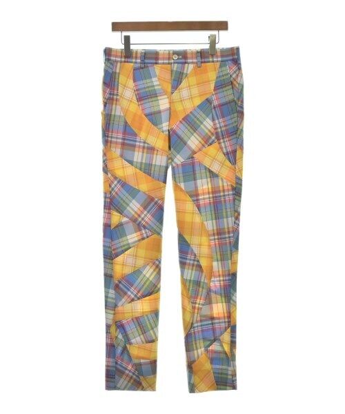 COMME des GARCONS HOMME PLUS Pants (Other) YellowxBluexRed S COMME des GARCONS HOMME PLUS Pants (Other) YellowxBluexRed S