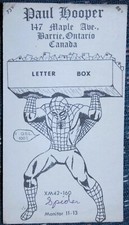 Rare 1969 Marvel Comics Spider-Man Radio Operator FCC Card #2 - Marvelmania!