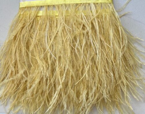 Ostrich Feather Trim Fringe / Sold by the Yard - Assorted Colors - Picture 6 of 15