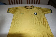 Vintage T-Shirt Brazil National Team 998-2000 Nike Size XL Tetracampeon