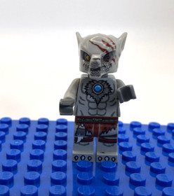 Retired CMF LEGO LEGENDS OF CHIMA WINZAR  Wolf 70004 2013 Mini Figure w/ Mask
