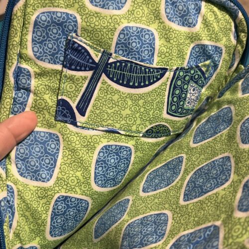 Vera Bradley Soft Zip Up Tablet Ipad Case Padded Quilted Doodle Daisy Retired - Picture 10 of 13