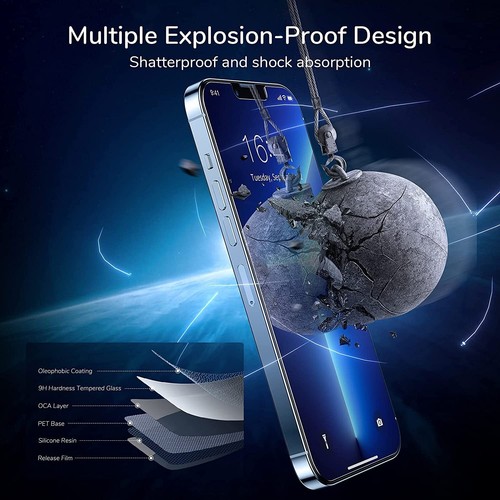 For iPhone 14 14 Plus 14 Pro Max Shockproof Case Tough Defender Belt Clip - Picture 12 of 35