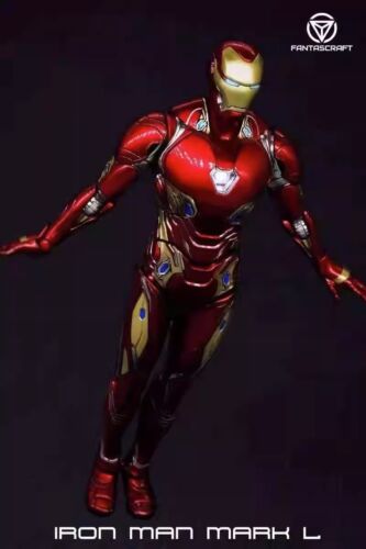 Modellino FANTASCRAFT 1/12th Iron Man Mark L MK50 modello pressofuso giocattolo Avengers - Foto 3 di 15