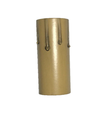 Antique Finish 3'' Paper Board Candle Chandelier Lamp Socket Cover Standard 890A