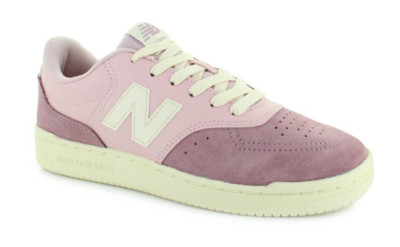 Brand New New Balance Women's BBW80 V1 Leather  Court Sneaker Pink Violet W/Box