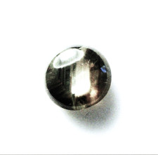 NICE 6 x 6 x 3mm round cut 1.27cts 1970's Black Star Sapphire India  9