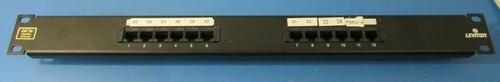 Levitan CAT5e GigaMax Universal 12-Port Patch Panel 5G584-U12 - Picture 5 of 9