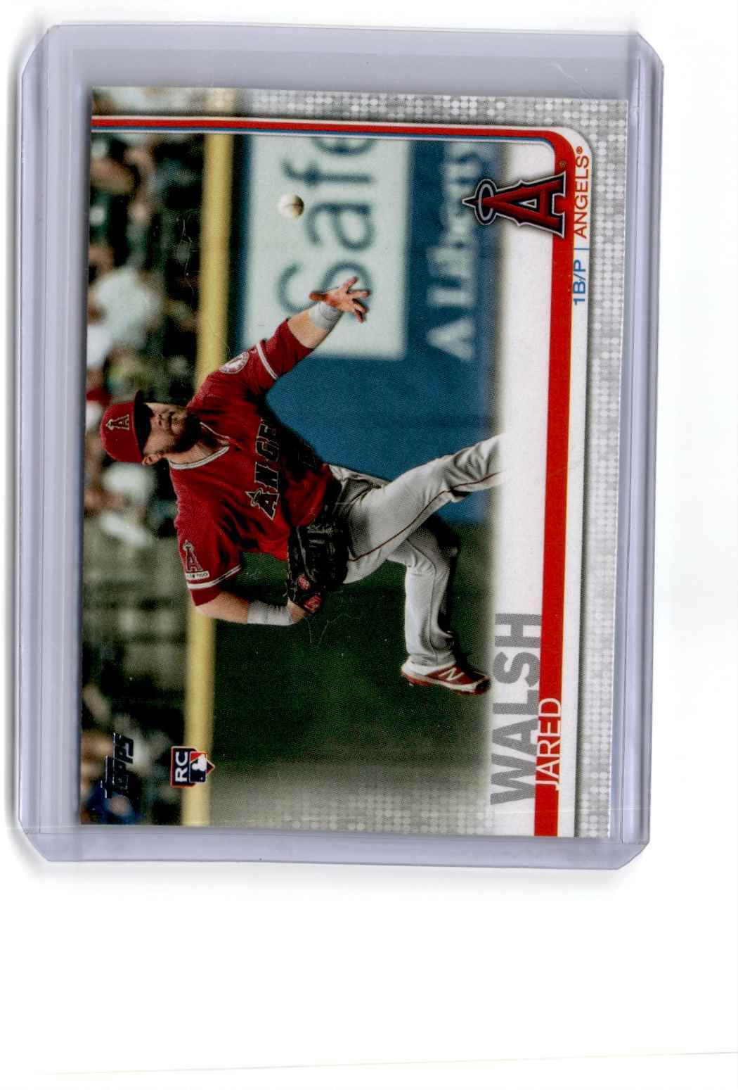 2019 Topps Update Jared Walsh Rookie Los Angeles Angels #US59