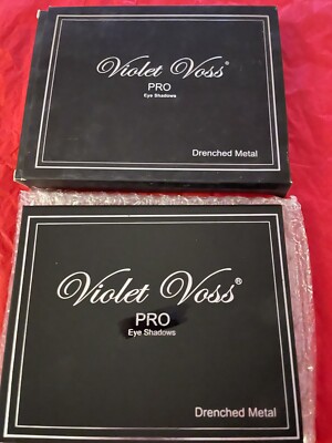 Brand New & Authentic Violet Voss ''Drenched Metals'' Pro Eyeshadow Palette