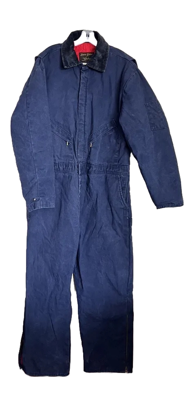 Mens XL 4648 WALLS ZERO ZONE Duck Canvas Quilted Lined Insulated