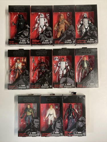 Hasbro Star Wars The Black Series 11 versiegelte Figuren - Bild 1 von 14