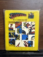 Superman Sliding Tiles Puzzle 1978