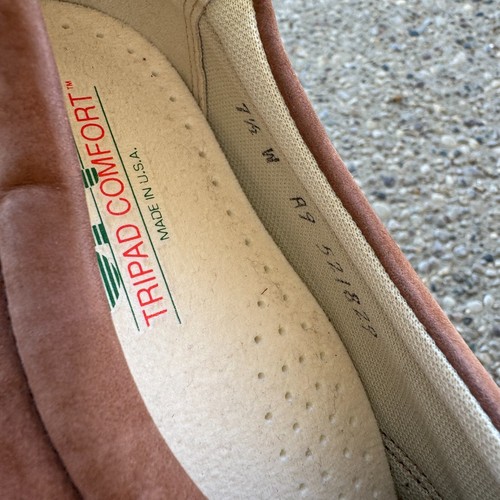 SAS Whisper Oxford Shoes Women's 7.5W Tan Suede Lace Up Tripad Comfort Walking - Picture 10 of 11