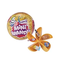 NEW Zuru 5 Five Surprise Toy Series 2  Mini Brands Ball Capsule ~ GOLD BALL  