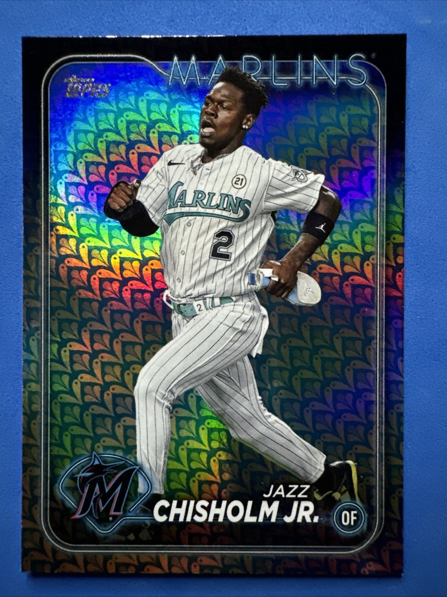 2024 Topps Series 1 Baseball Jazz Chisholm Jr. Rainbow Foil #223