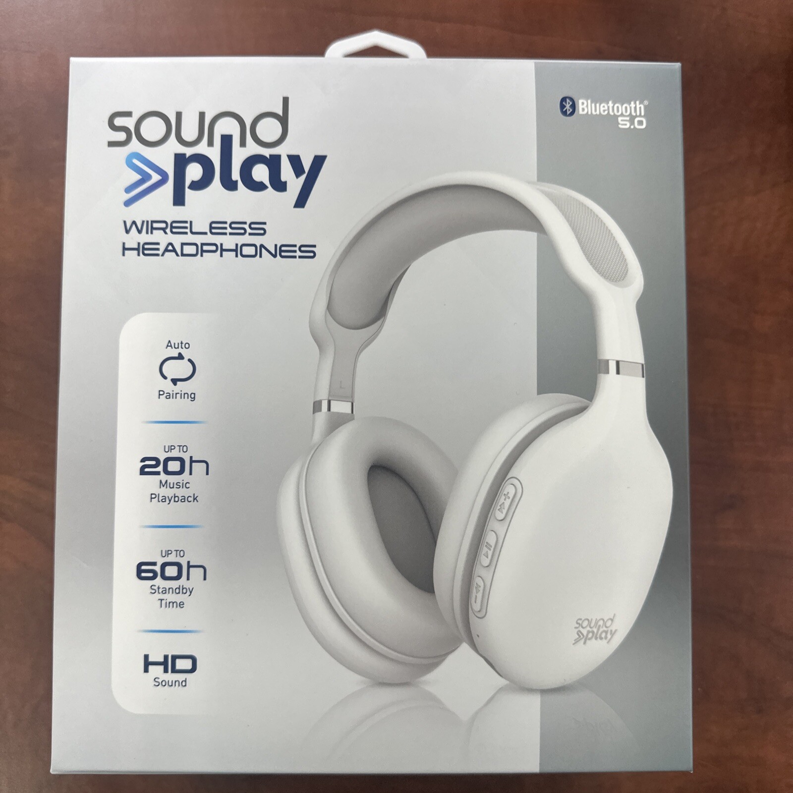 Tzumi Headphones Soundplay Wireless Over Ear Headphones Bluetooth New In Box-image